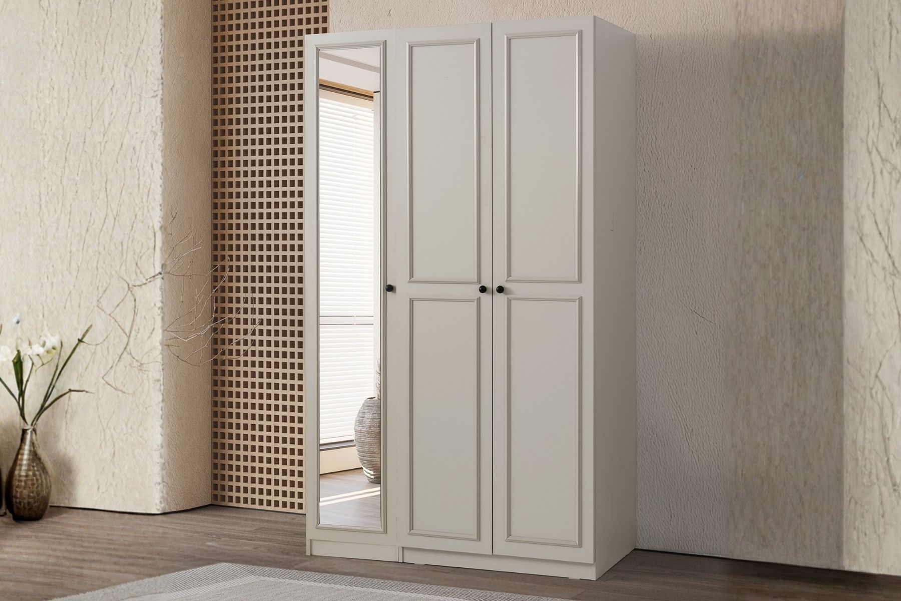 Lenta 3 Kapılı Gardırop 