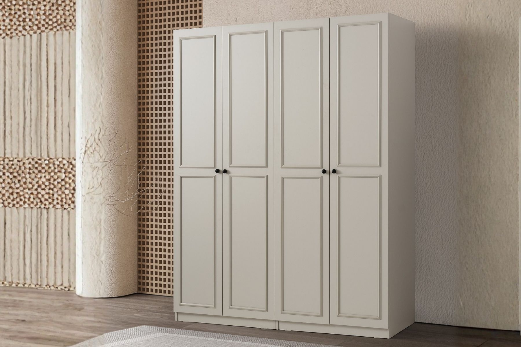 Lenta 4 Kapılı Gardırop 