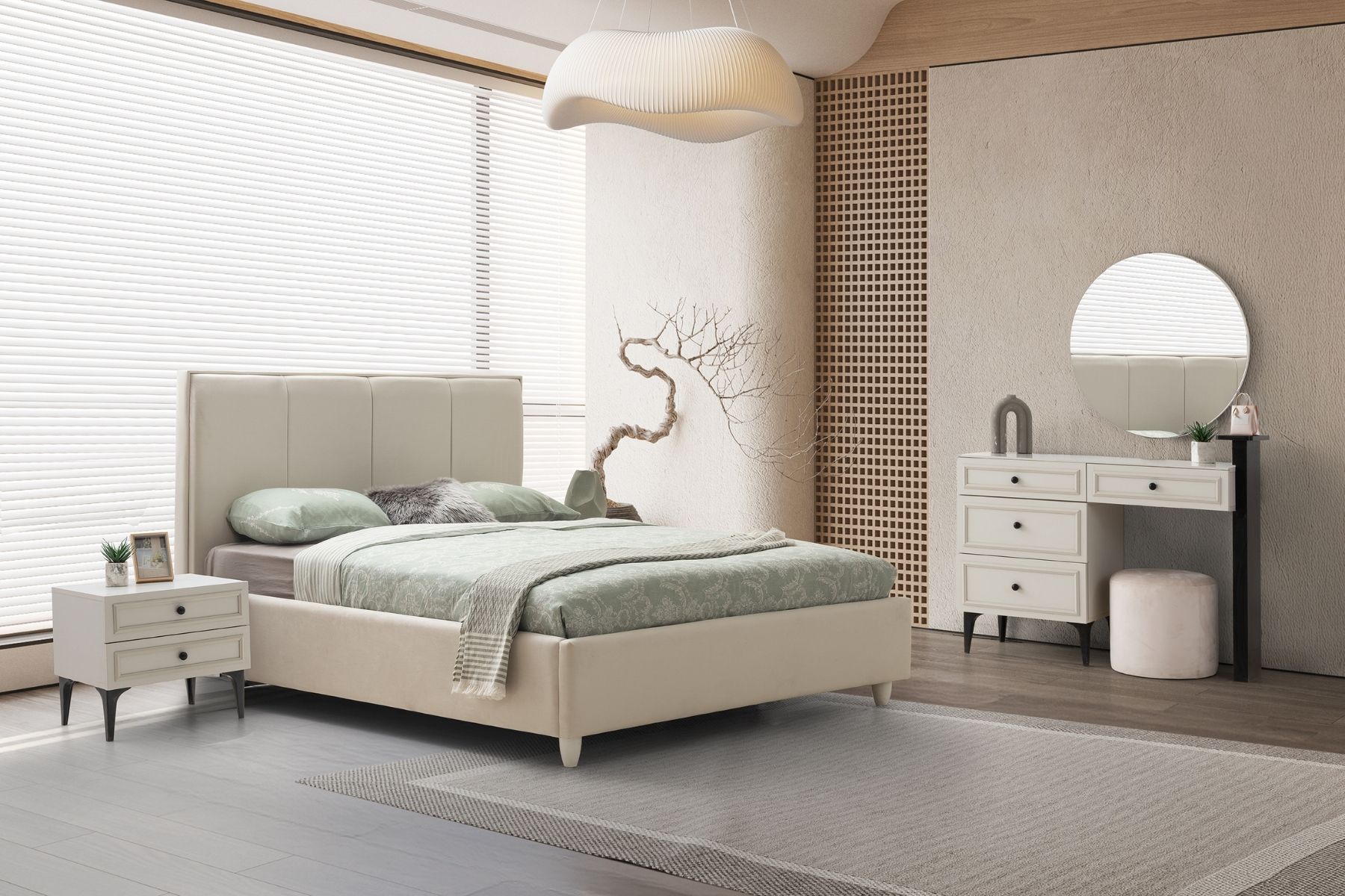 Lenta Köşe Yatak Odası Takımı 