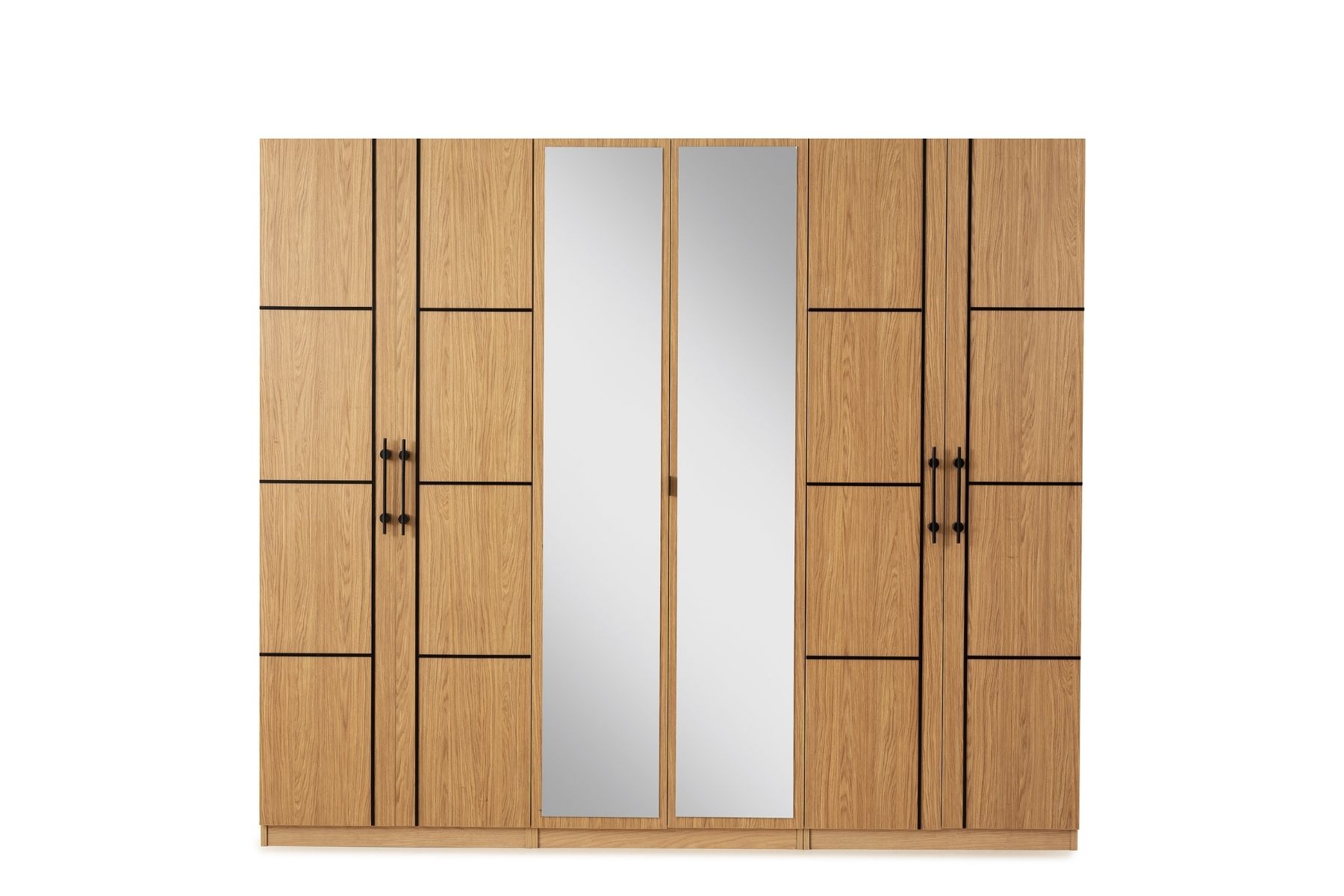 Keops 6 Kapılı Aynalı Gardırop 