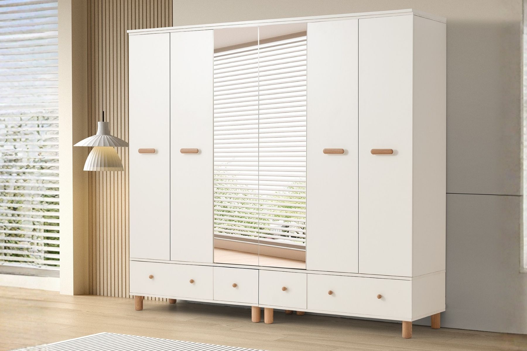 Litte 6 Kapılı Gardırop 