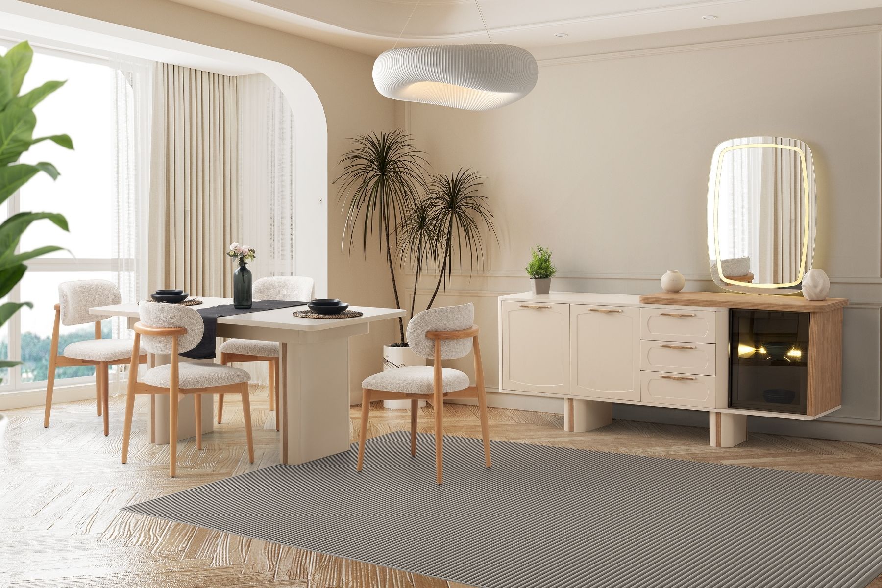 Ravon Yemek Odası Takımı