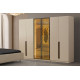 Strada 6 Kapılı Reflekte Camlı Gardırop 