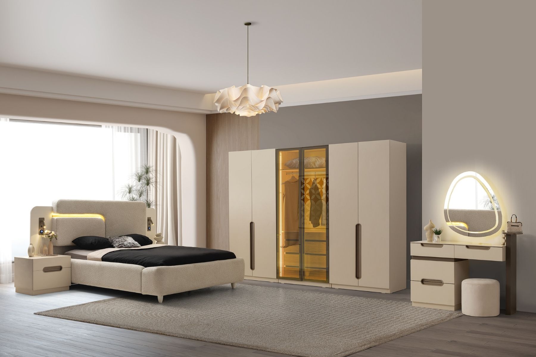 Strada 6 Kapılı Yatak Odası Takımı 