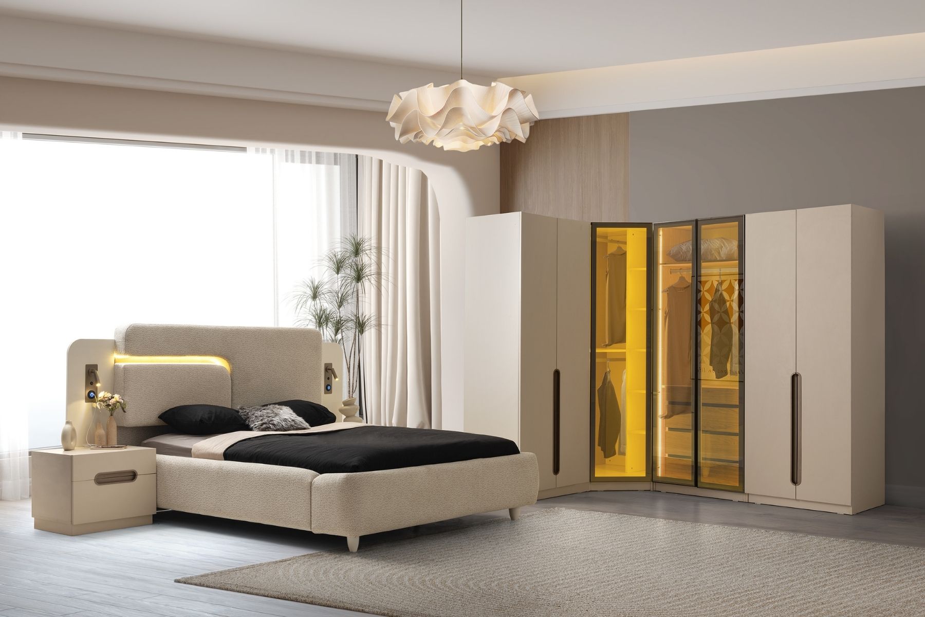 Strada Köşe Yatak Odası Takımı 