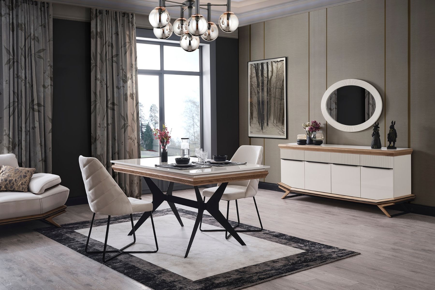 Elyse Yemek Odası Takımı 