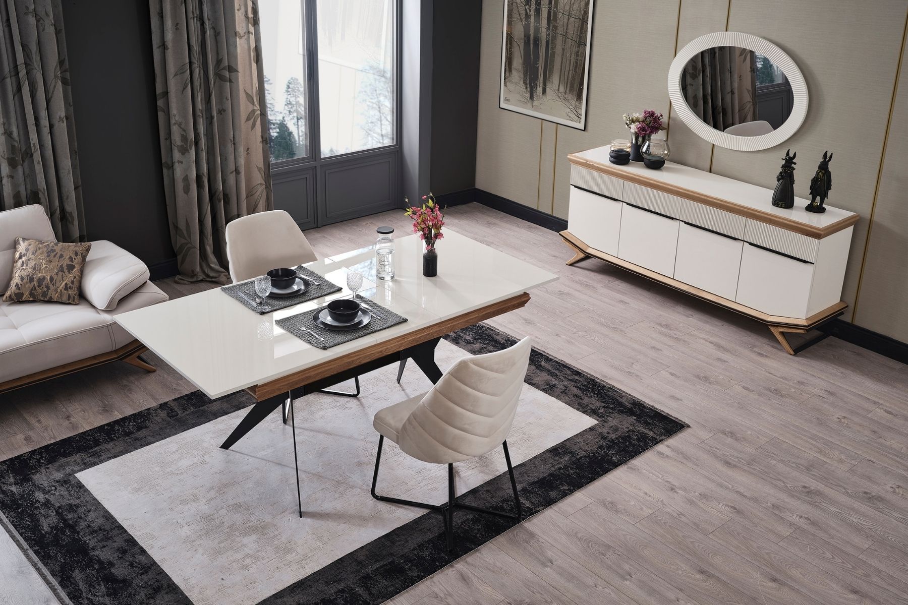 Elyse Yemek Odası Takımı 