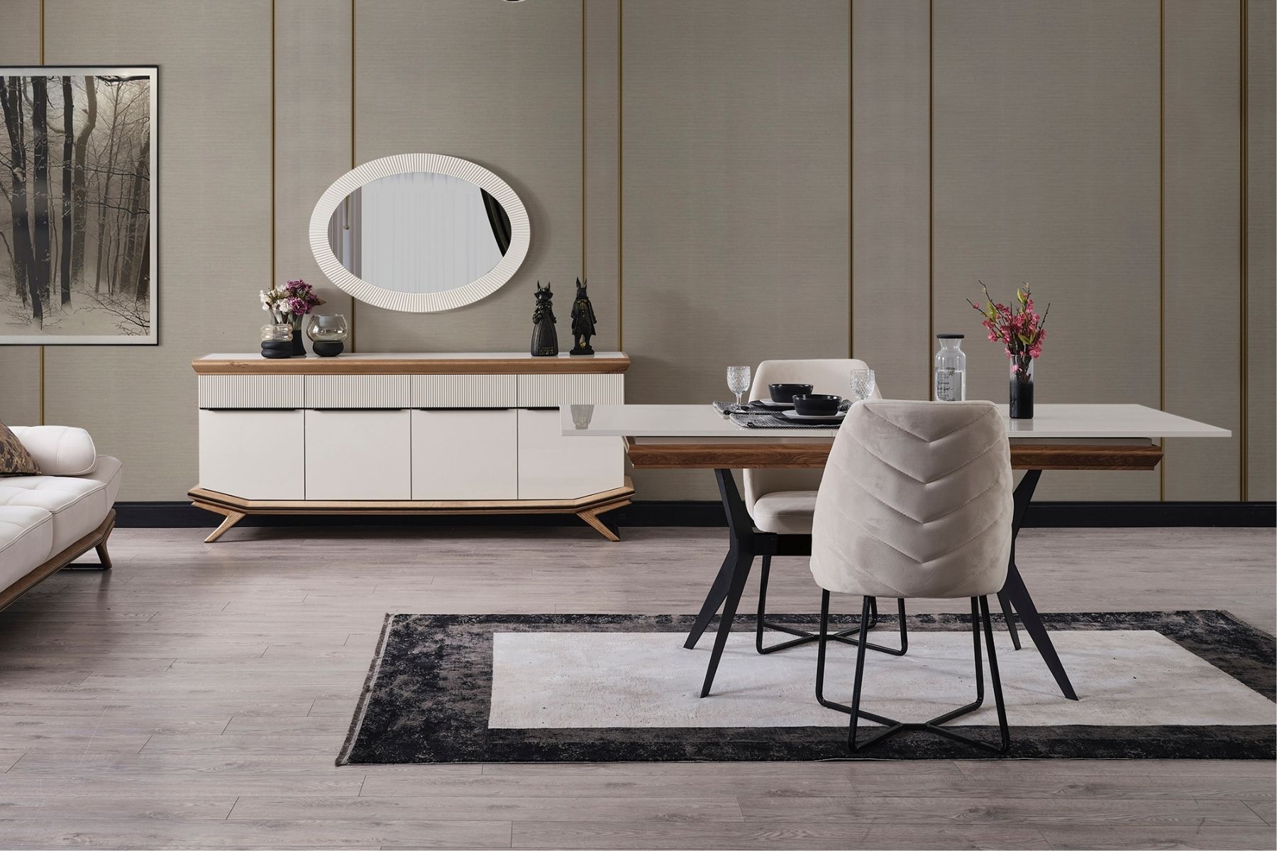 Elyse Yemek Odası Takımı 