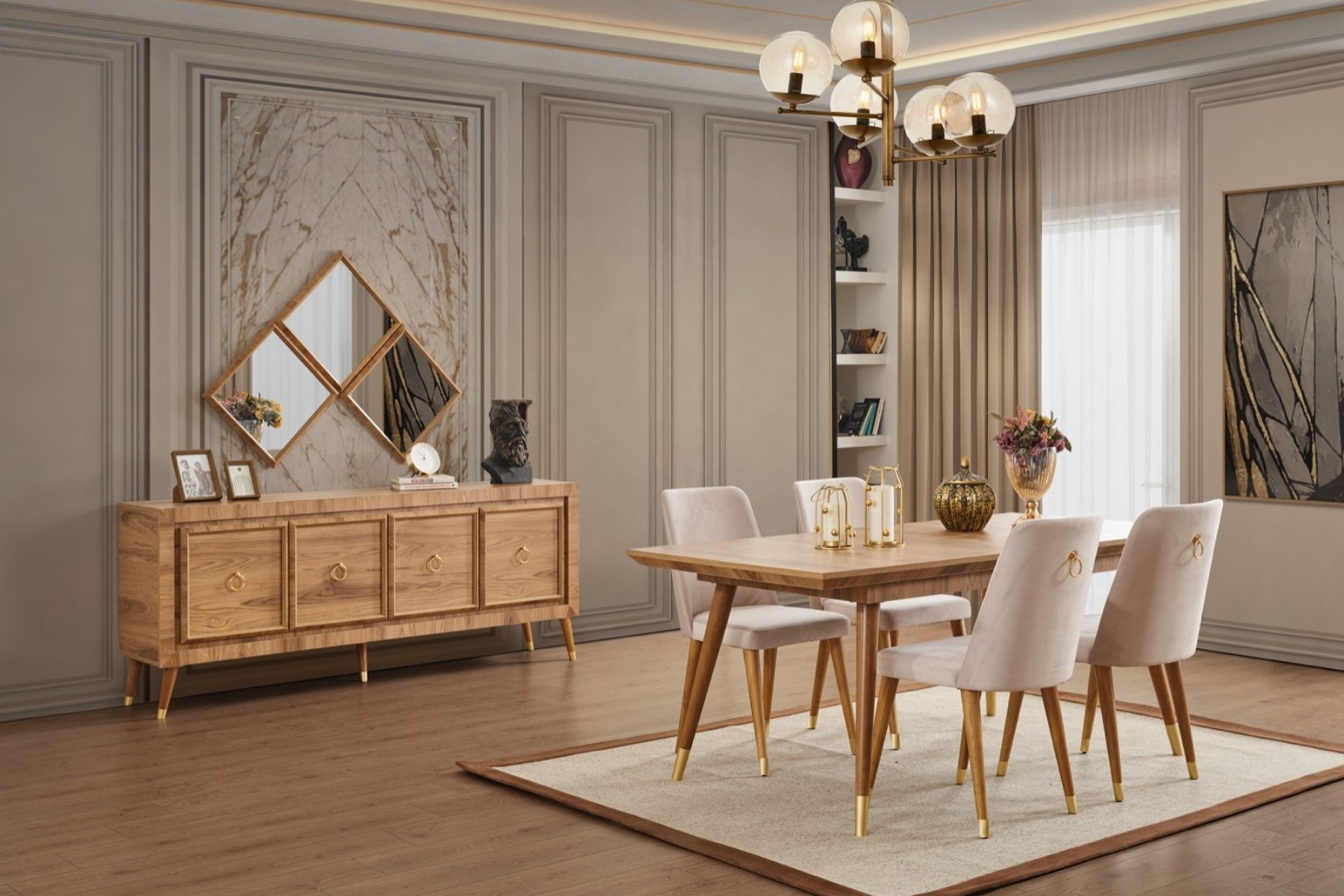 Paul Yemek Odası Takımı 