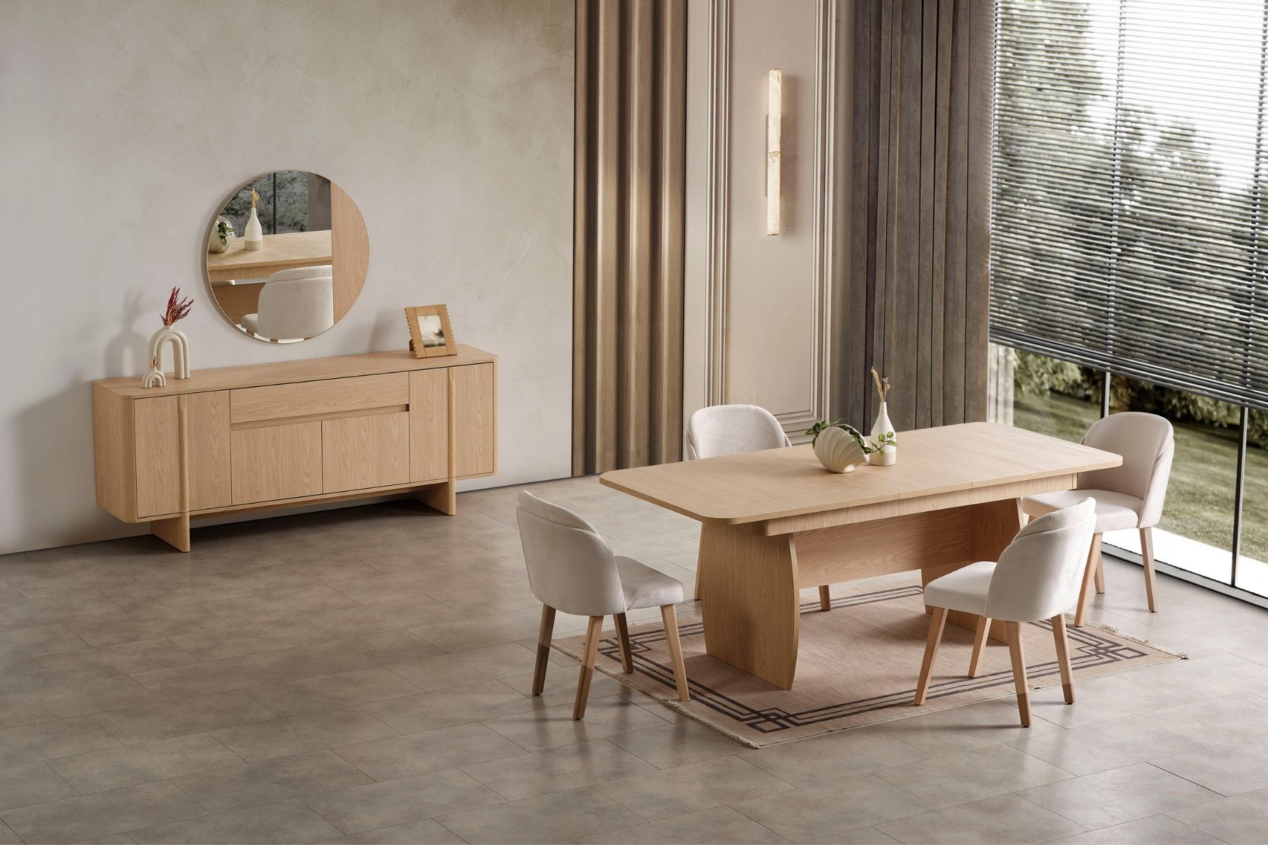 Shine Yemek Odası Takımı 