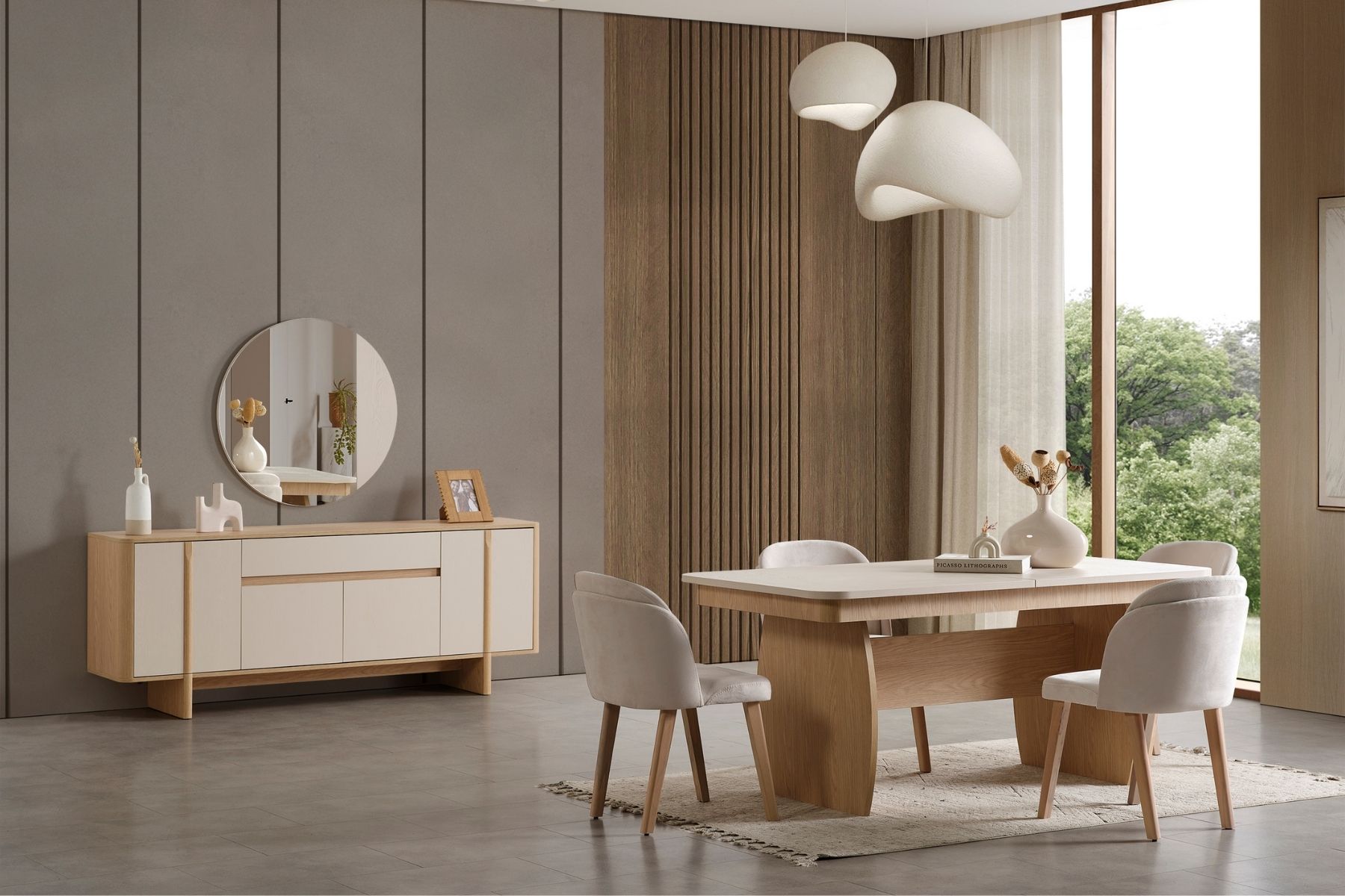 Fenty Yemek Odası Takımı