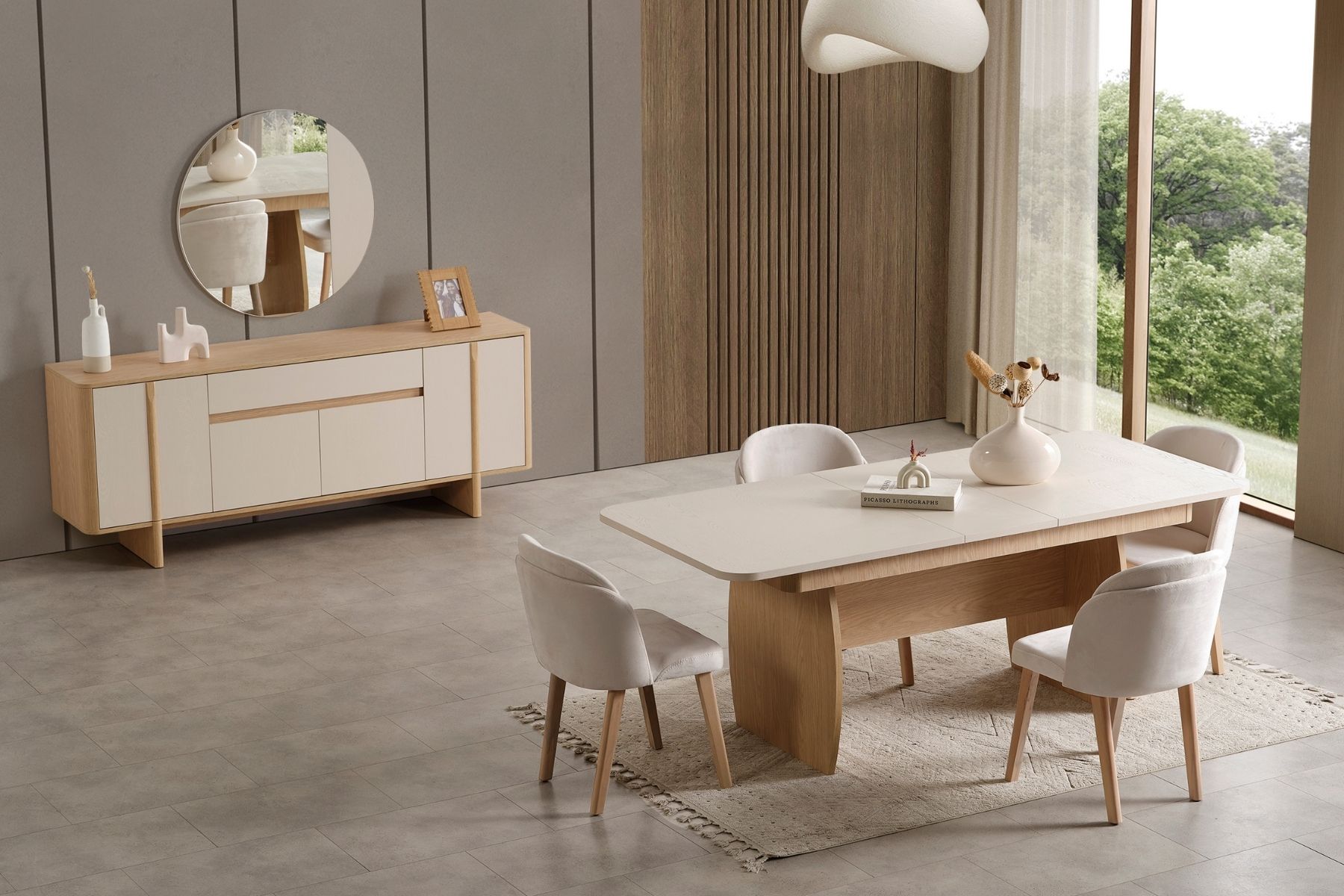 Fenty Yemek Odası Takımı