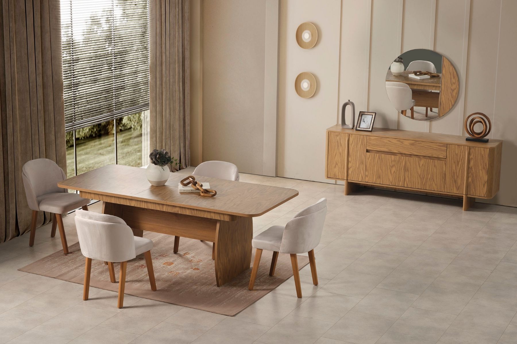 Crest Yemek Odası Takımı 