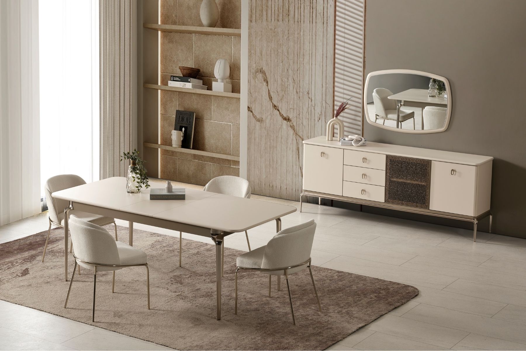 Vinza Lux Yemek Odası Takımı