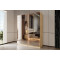 Bend Walnut 4 Kapılı Reflekte Camlı Gardırop