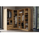 Bend Walnut 7 Kapılı Reflekte Camlı Köşe Yatak Odası Takımı