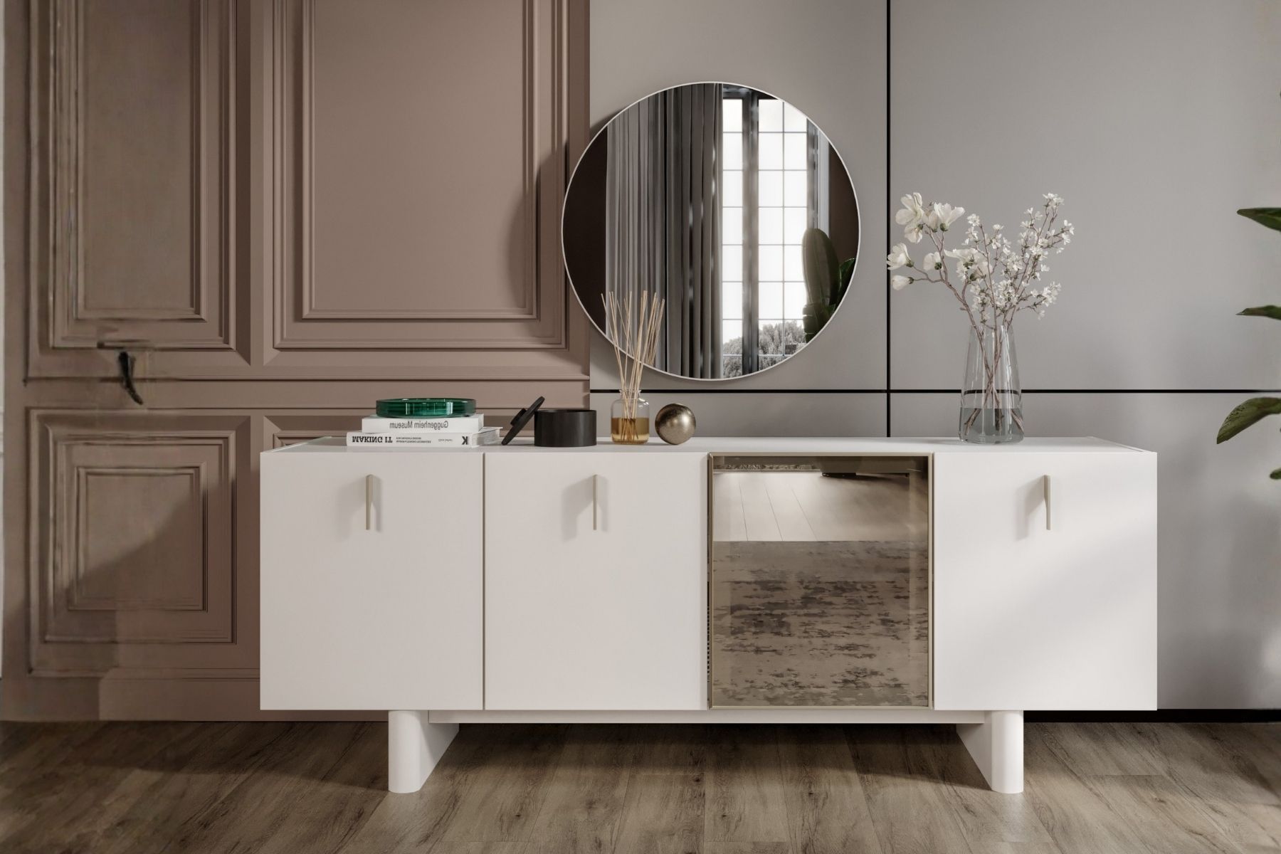 Bend Moon Yemek Odası Takımı