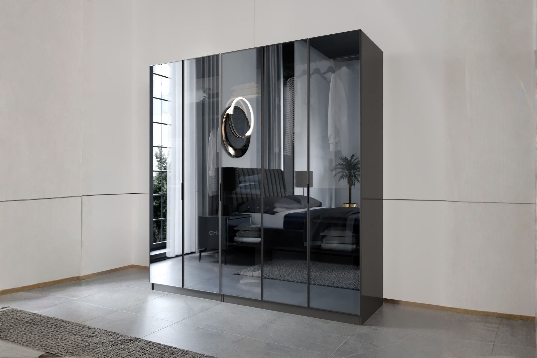 Roof 5 Kapılı Gardırop