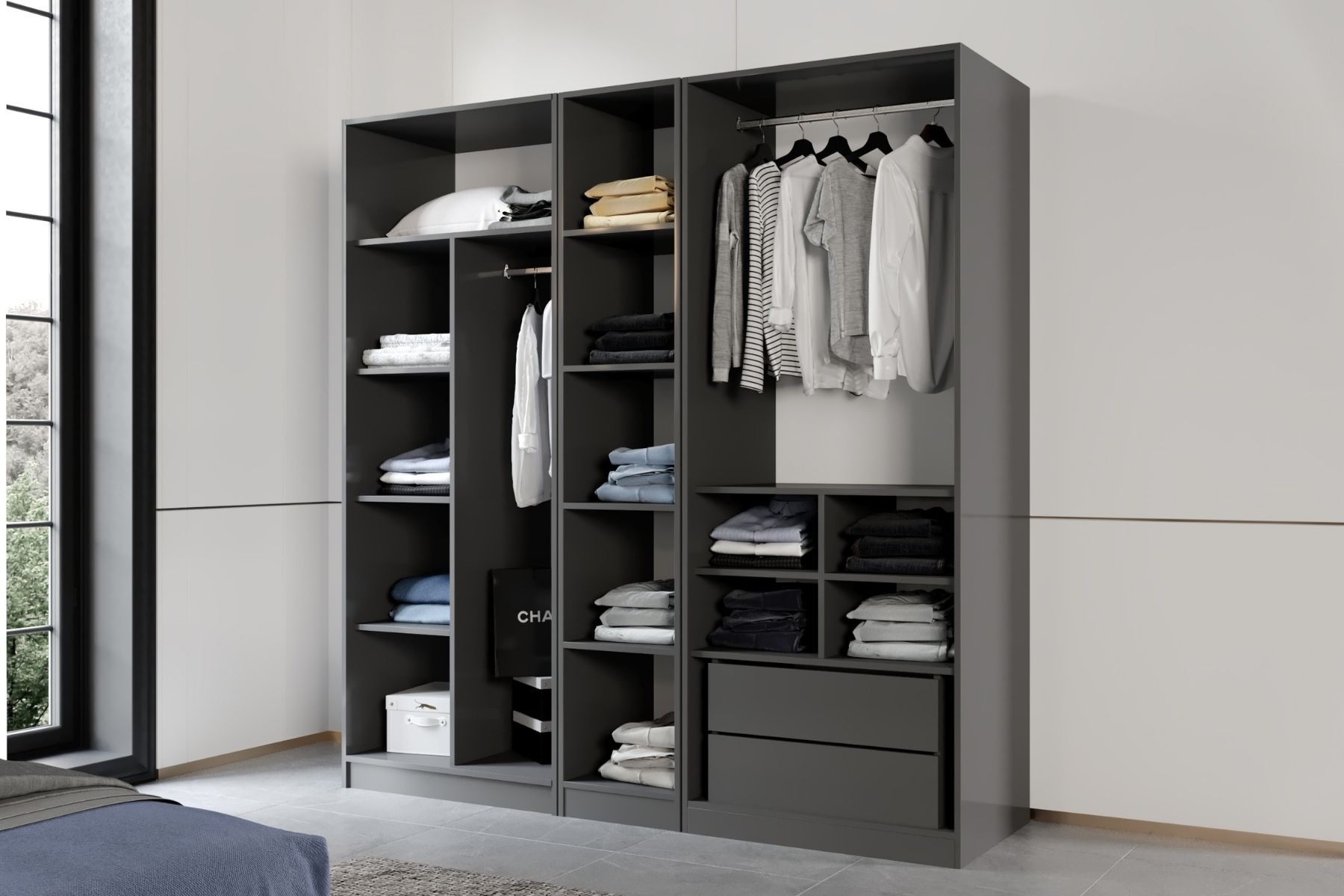 Roof 5 Kapılı Gardırop