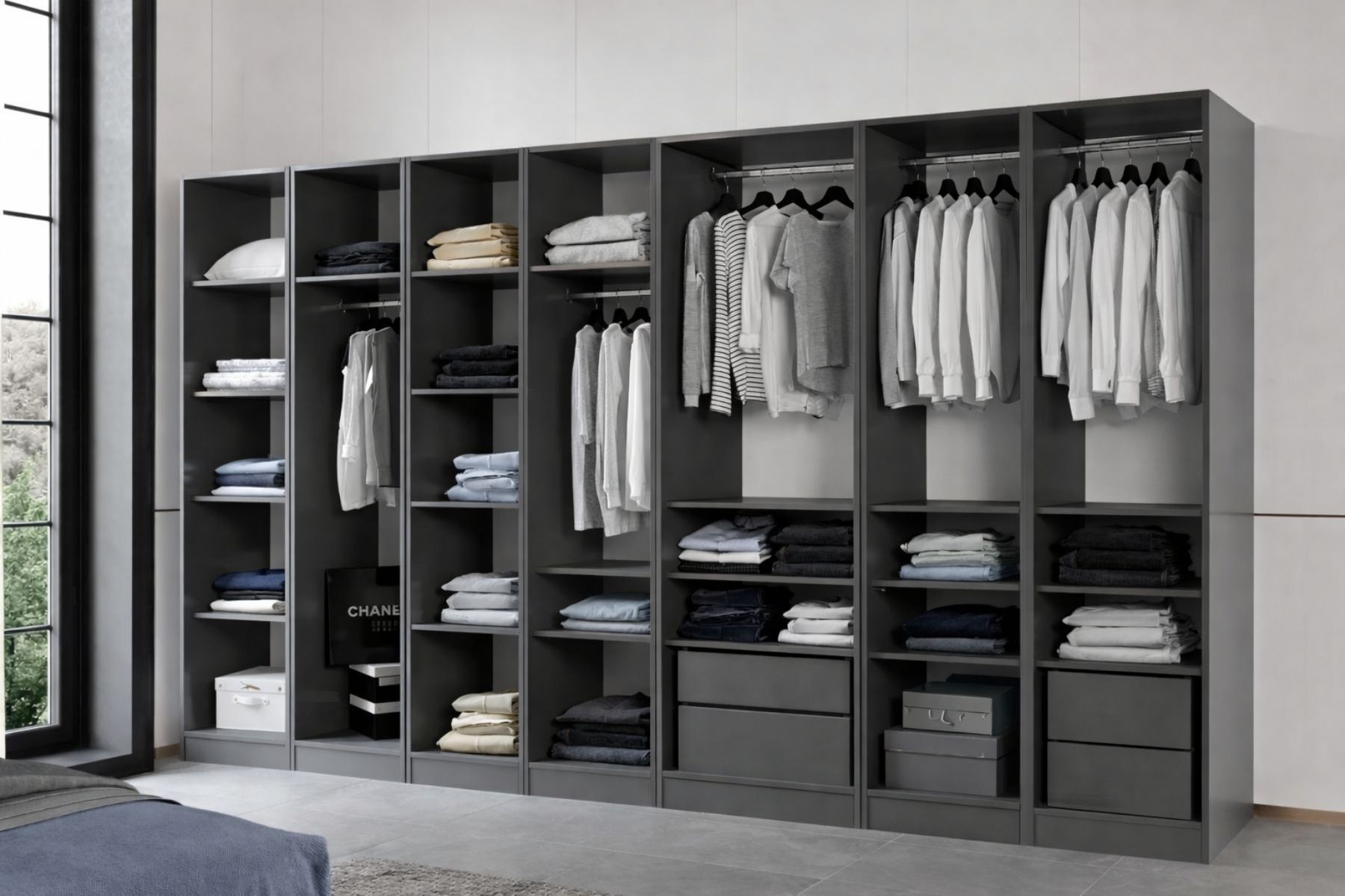 Roof 7 Kapılı Gardırop