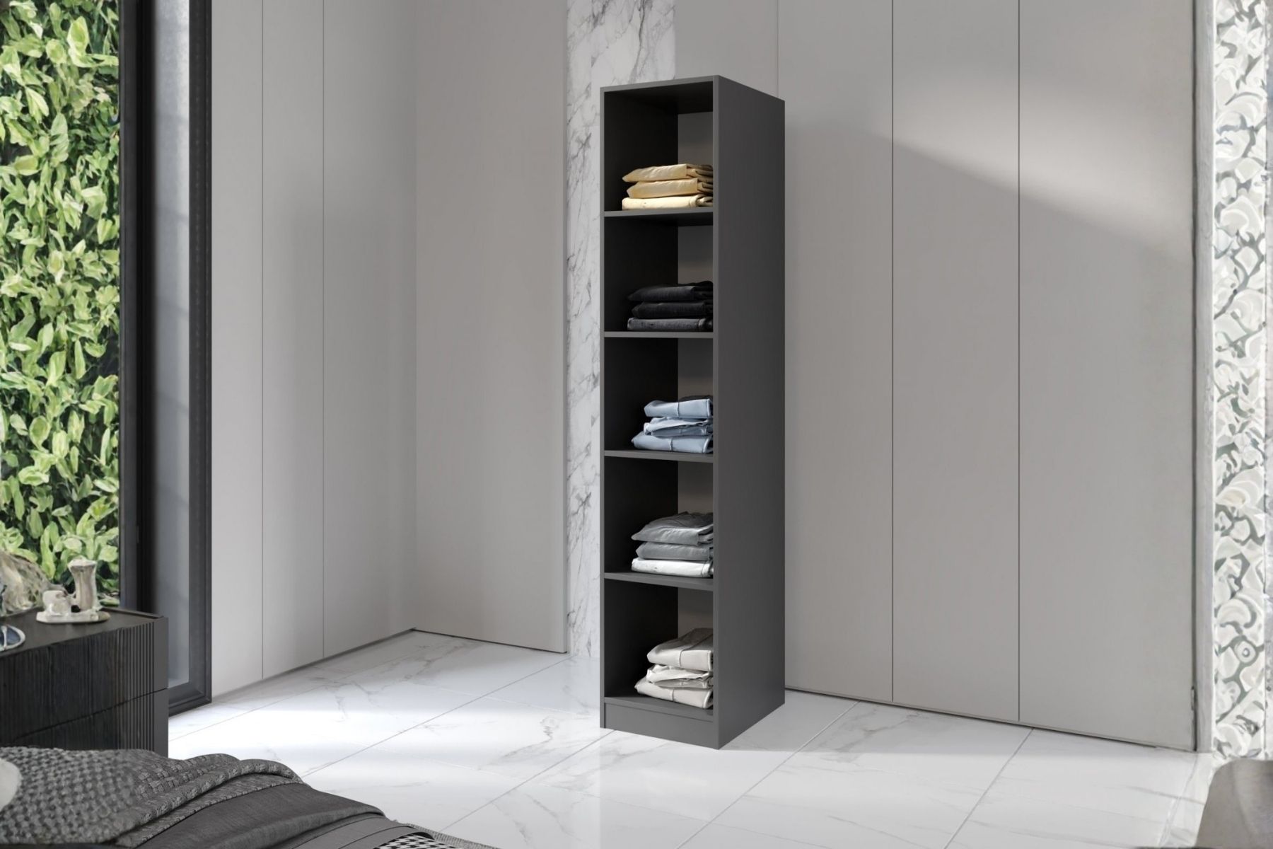 Roof 8 Kapılı Köşe Gardırop