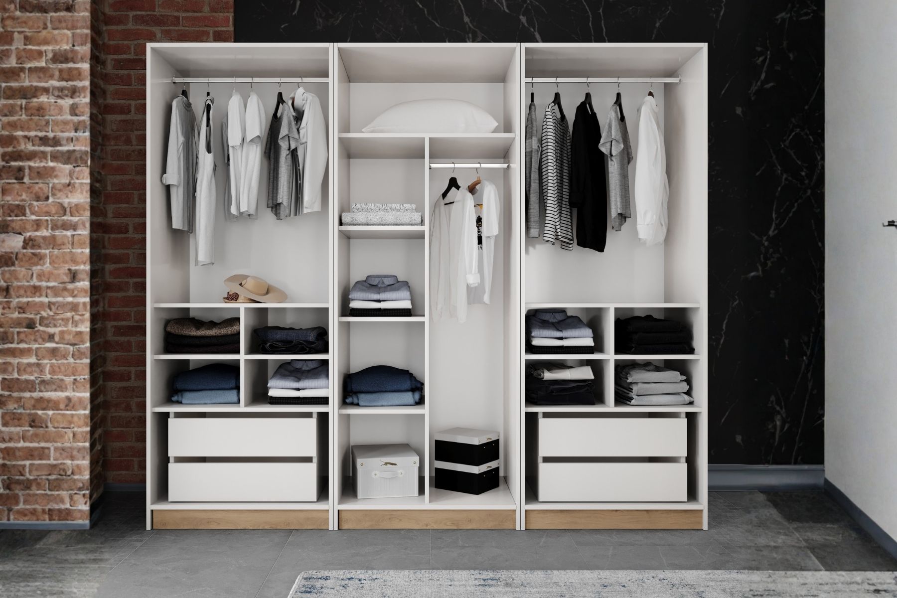 Dras 6 Kapılı Yatak Odası Takımı