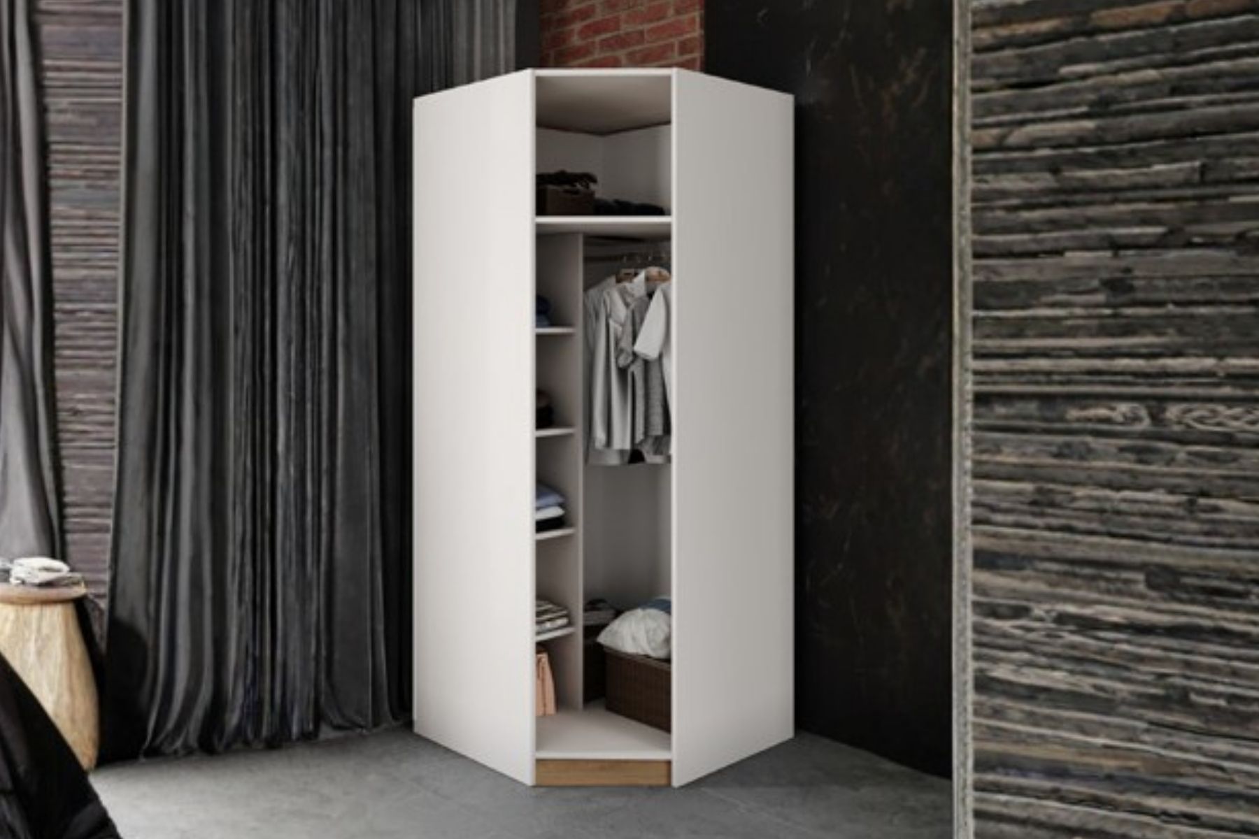 Dras 7 Kapılı Köşe Yatak Odası Takımı