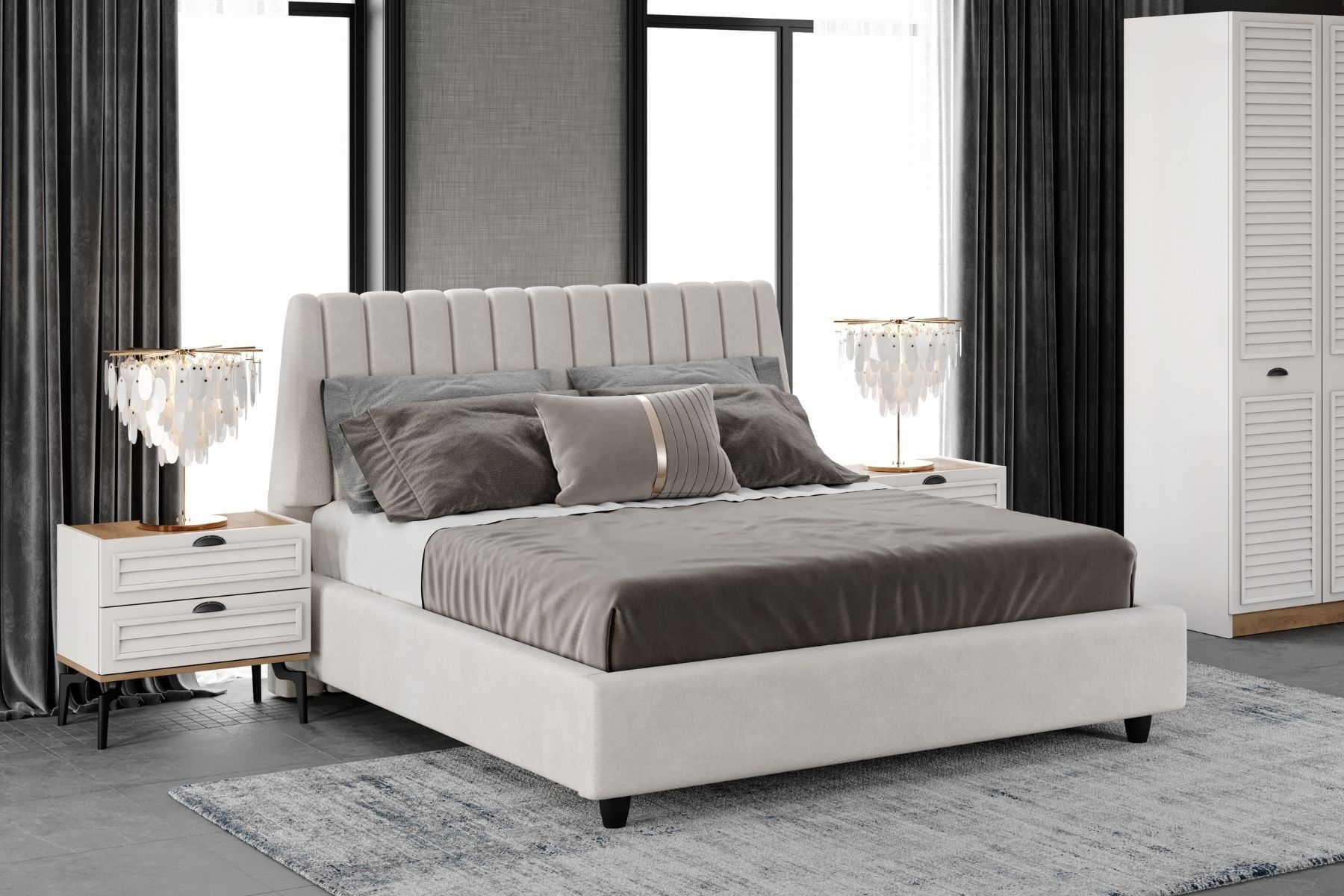 Dras 6 Kapılı Yatak Odası Takımı