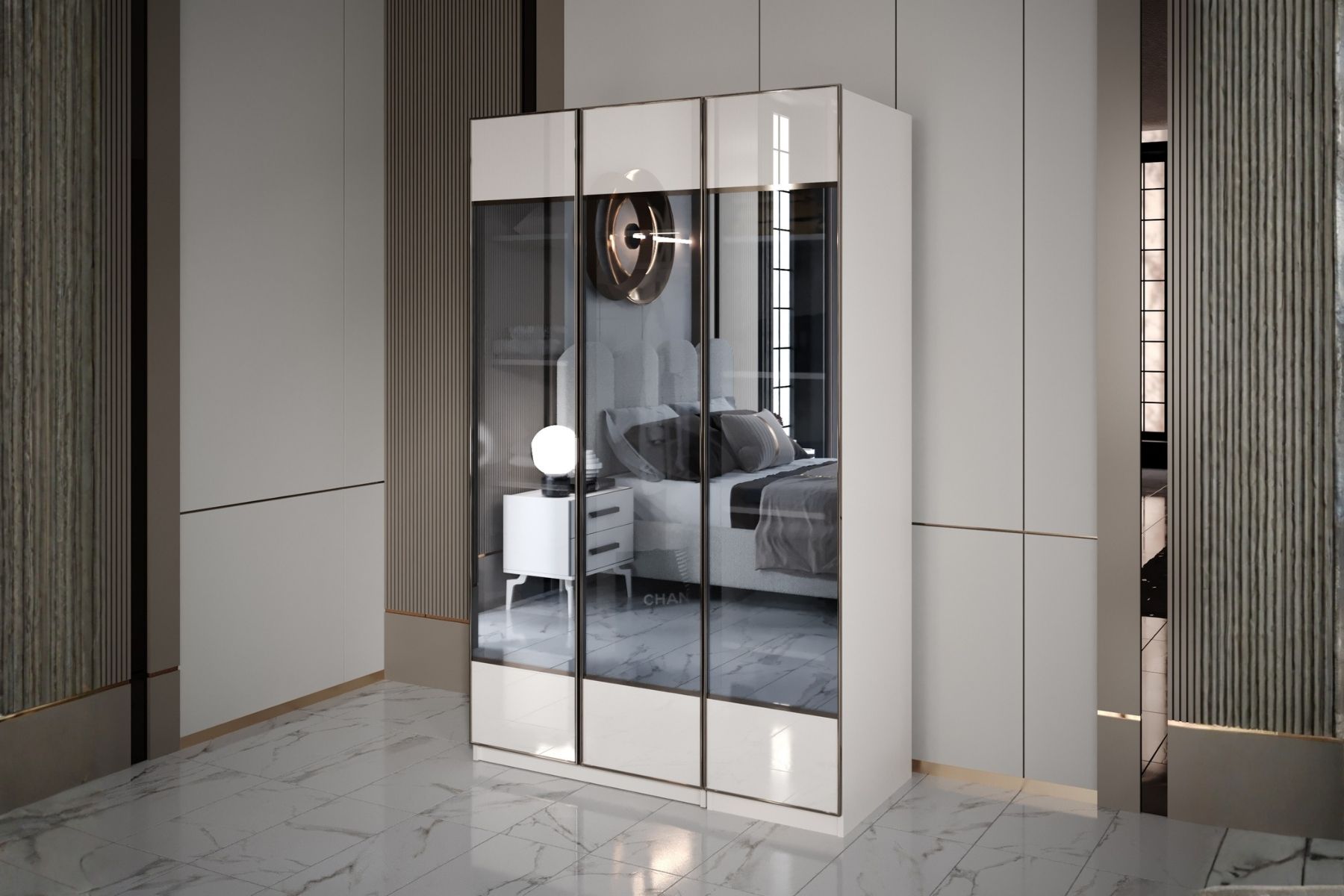 Modd 3 Kapılı Gardırop