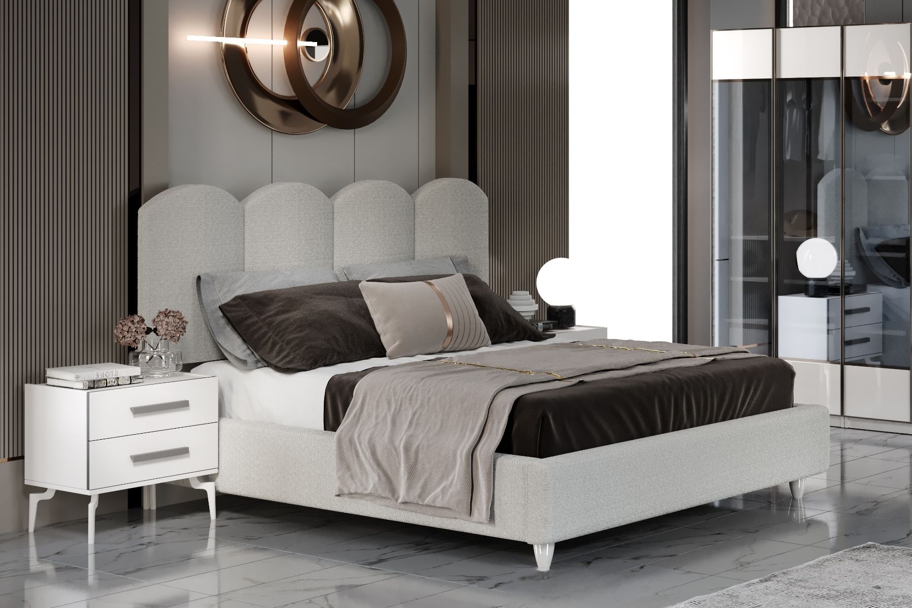 Modd Bazalı Karyola