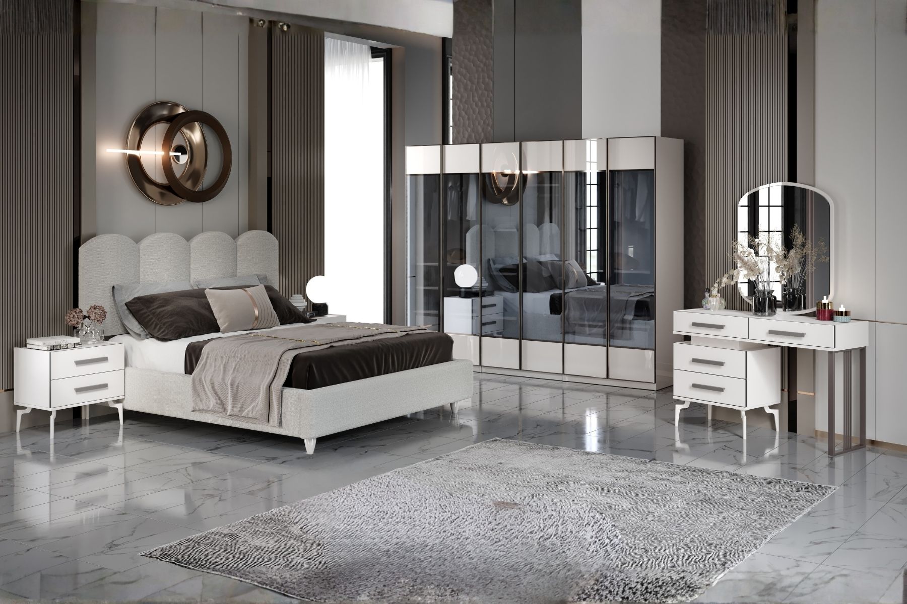 Modd 6 Kapılı Yatak Odası Takımı