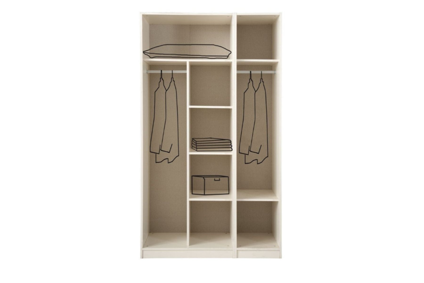 Riwa 3 Kapılı Gardırop