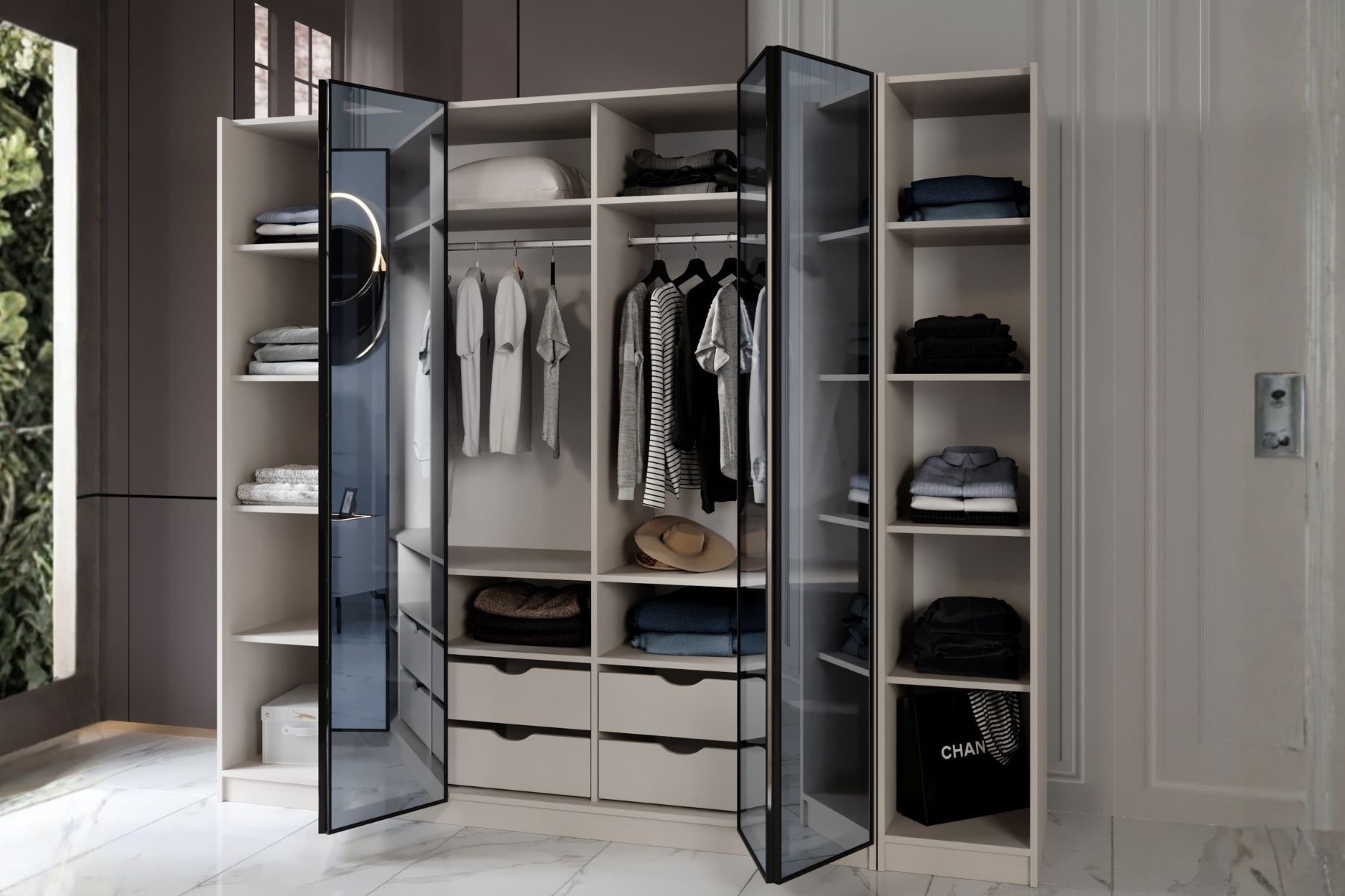 Riwa 6 Kapılı Gardırop