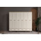 Hima Walnut 6 Kapılı Gardırop 