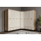 Hima Walnut Köşe Gardırop