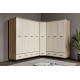 Hima Walnut Köşe Gardırop