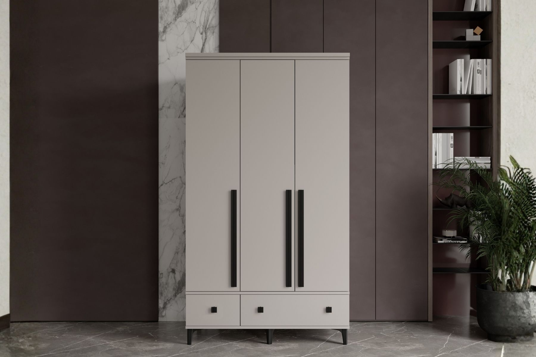 Arona 3 Kapılı Gardırop