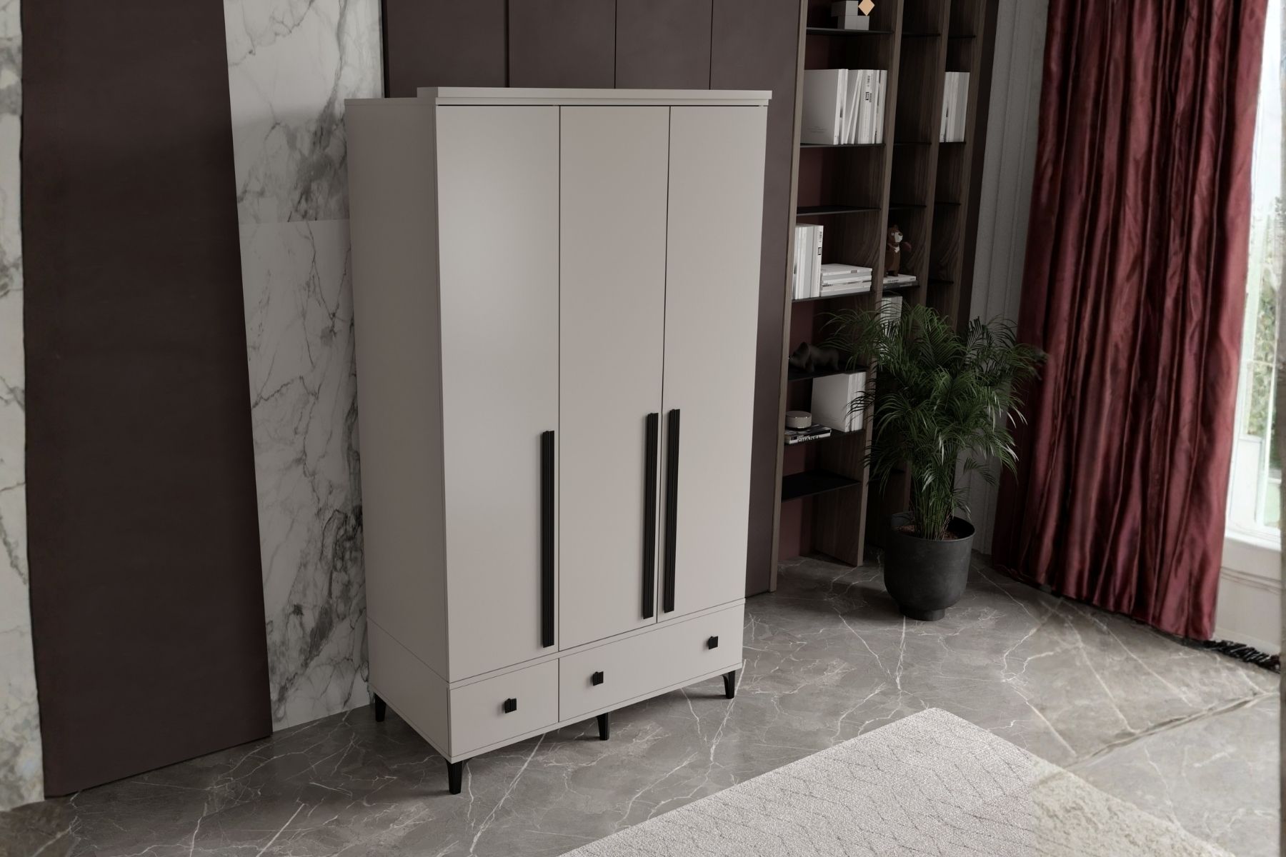 Arona 3 Kapılı Gardırop