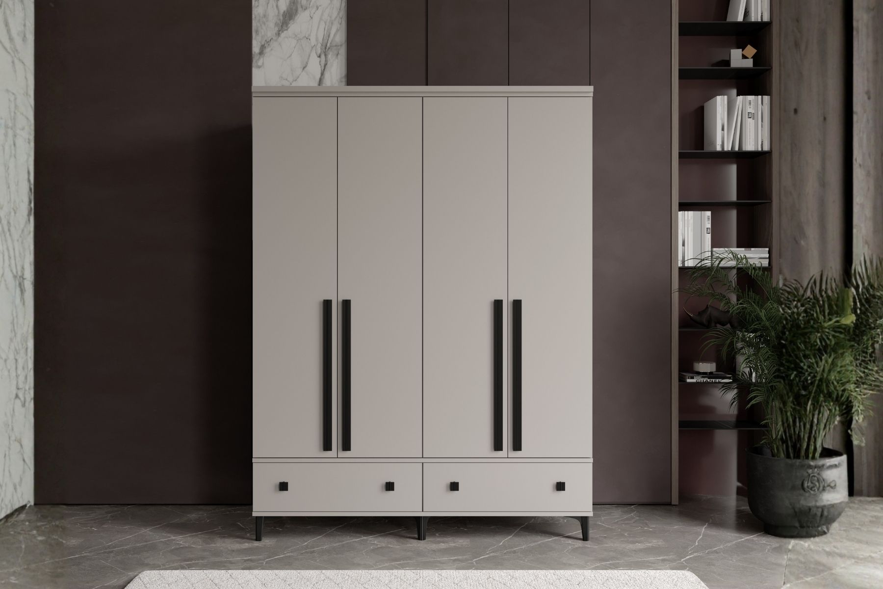 Arona 4 Kapılı Gardırop