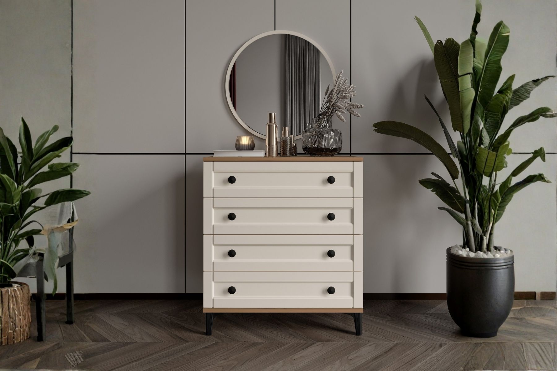 Duns Walnut Şifonyer 