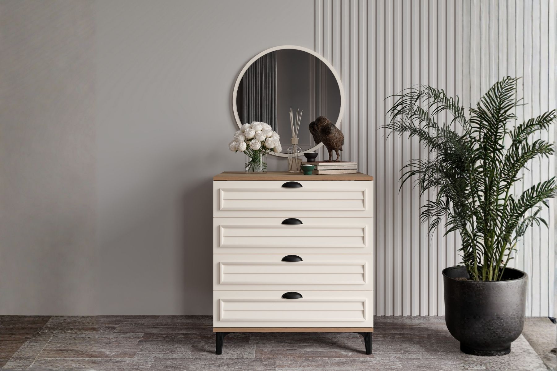 Char Walnut Şifonyer 