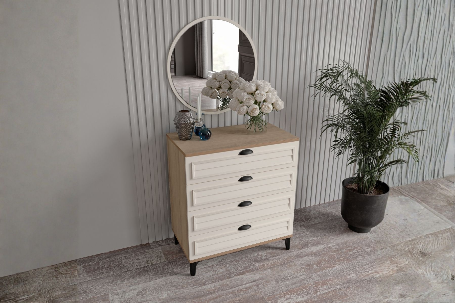 Char Walnut Şifonyer 