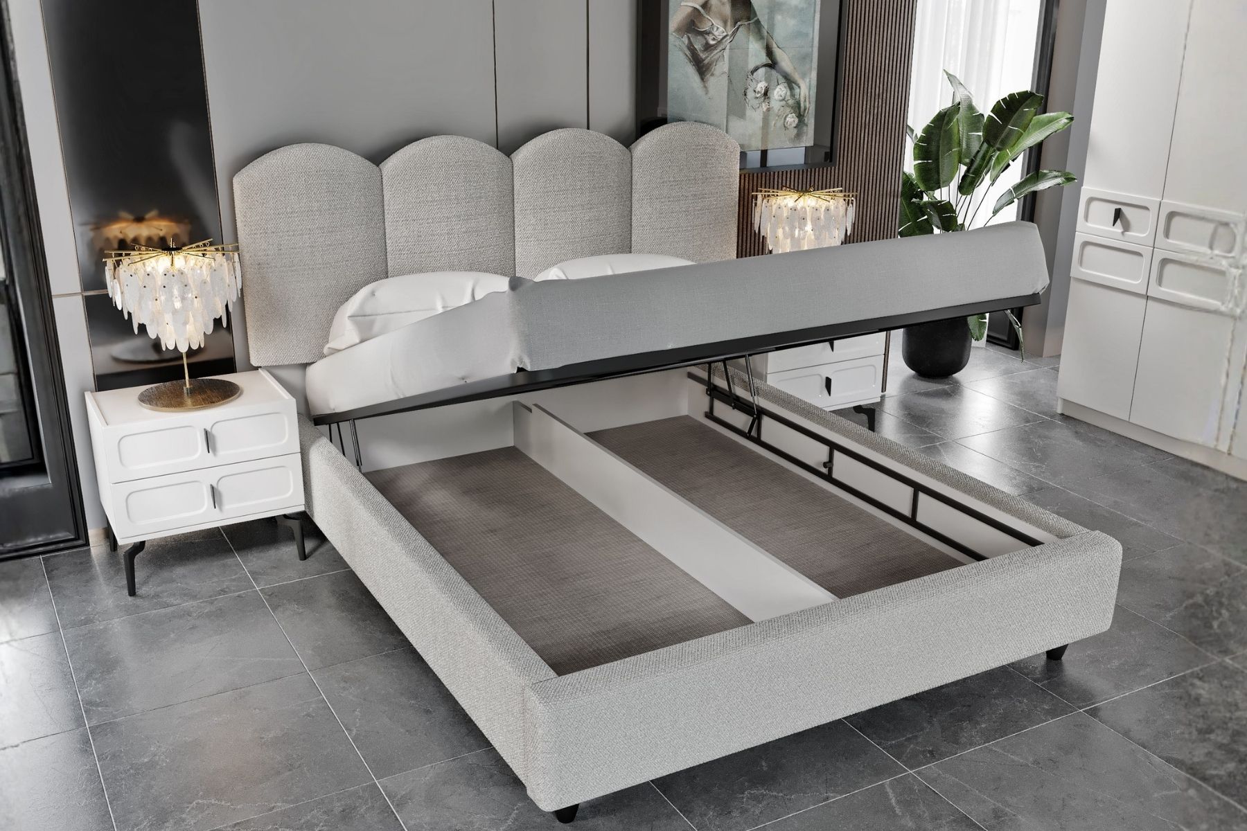 Rain Bazalı Karyola