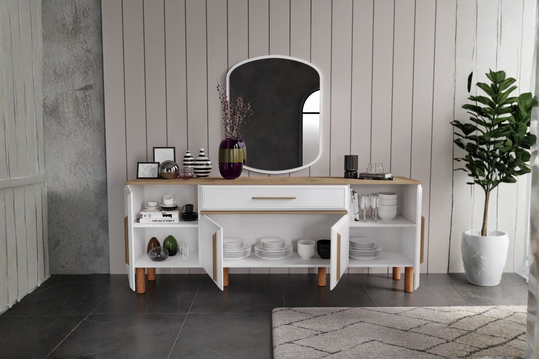 Lucca Yemek Odası Takımı 