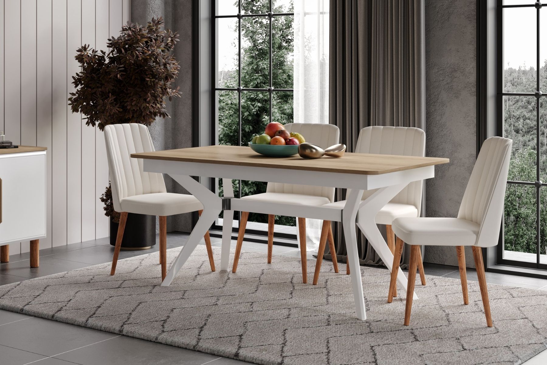 Lucca Yemek Odası Takımı 