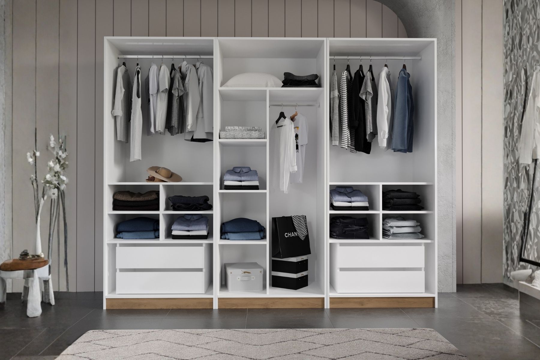 Lucca 6 Kapılı Gardırop