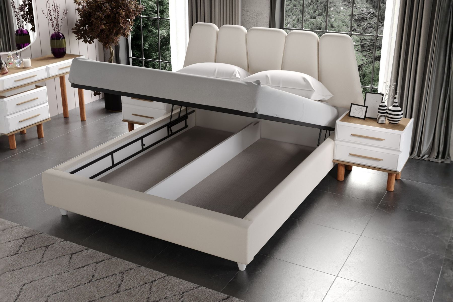 Lucca Bazalı Karyola