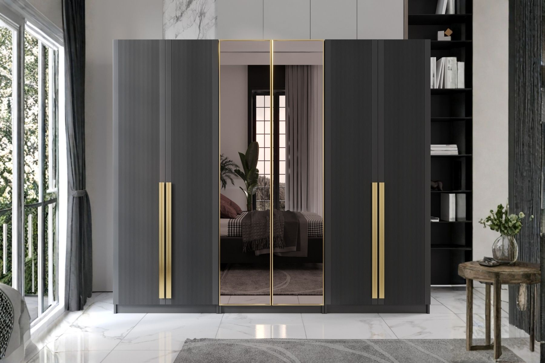 Talic 6 Kapılı Gardırop