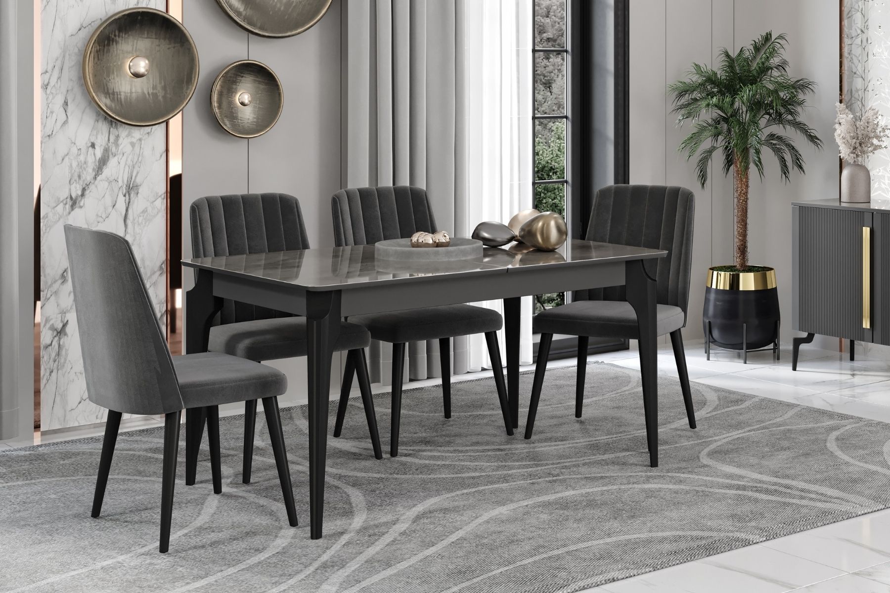 Talic Yemek Odası Takımı