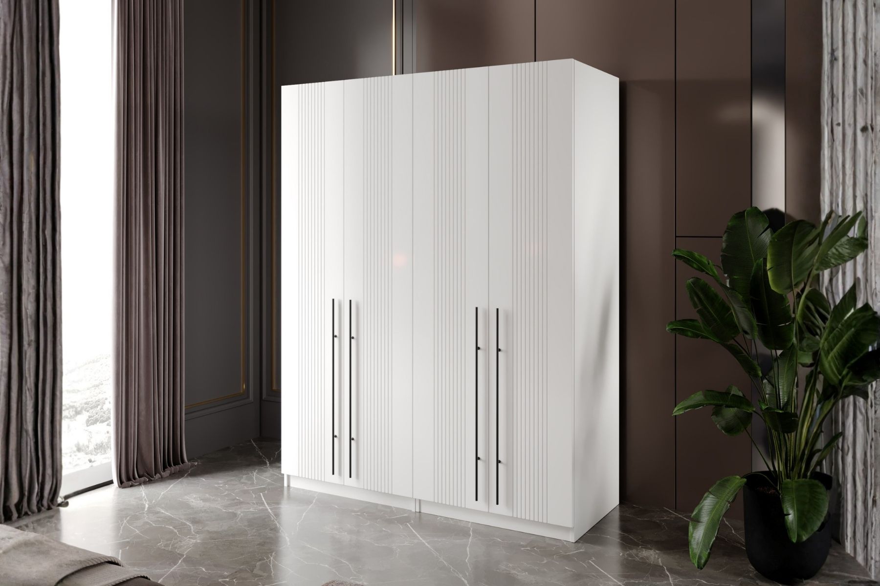 Tins 4 Kapılı Gardırop